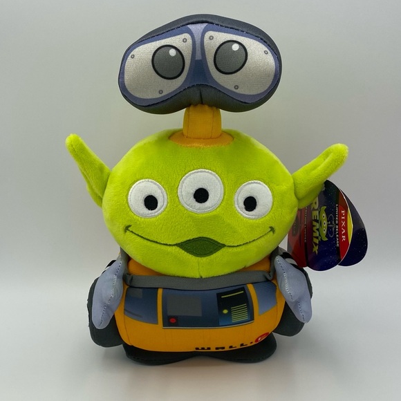 Disney Pixar Alien Remix Plush Toy Story Wall-E 9 Inch Stuffed Toy Animal Doll - Picture 1 of 5